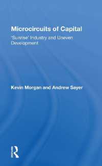 Microcircuits of Capital : Sunrise' Industry and Uneven Development