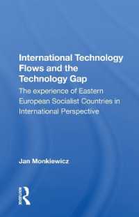 International Technology Flows and the Technology Gap : The Experience of Eastern European Socialist Countries in International Perspective