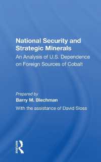 National Security and Strategic Minerals : An Analysis of U.S. Dependence on Foreign Sources of Cobalt