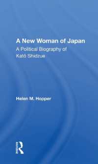 A New Woman of Japan : A Political Biography of Kato Shidzue