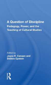 A Question of Discipline : 'Pedagogy, Power, and the Teaching of Cultural Studies'