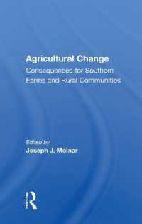 Agricultural Change : Consequences for Southern Farms and Rural Communities