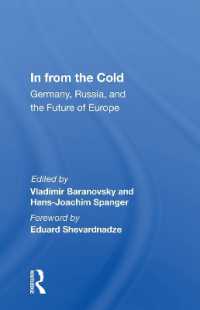 In from the Cold : Germany, Russia, and the Future of Europe