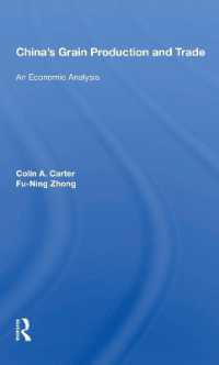 China's Grain Production and Trade : An Economic Analysis