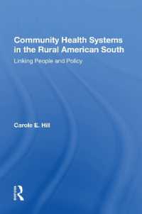 Community Health Systems in the Rural American South : Linking People and Policy