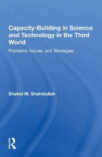 Capacity-building in Science and Technology in the Third World : Problems, Issues, and Strategies