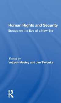 Human Rights and Security : Europe on the Eve of a New Era