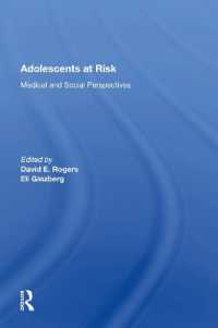 Adolescents at Risk : Medical and Social Perspectives