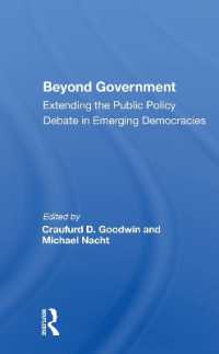 Beyond Government : Extending the Public Policy Debate in Emerging Democracies