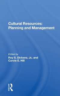 Cultural Resources : Planning and Management