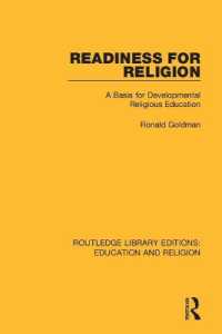 Readiness for Religion : A Basis for Developmental Religious Education (Routledge Library Editions: Education and Religion)