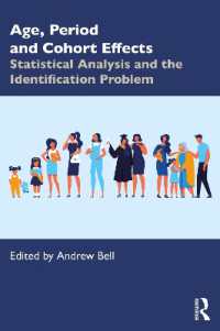 統計分析と年齢・期間・コホート効果<br>Age, Period and Cohort Effects : Statistical Analysis and the Identification Problem