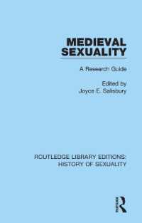 Medieval Sexuality : A Research Guide (Routledge Library Editions: History of Sexuality)