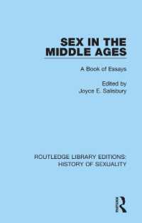 Sex in the Middle Ages : A Book of Essays (Routledge Library Editions: History of Sexuality)