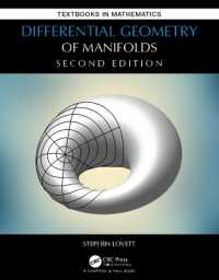 多様体微分幾何学（テキスト・第２版）<br>Differential Geometry of Manifolds (Textbooks in Mathematics) （2ND）