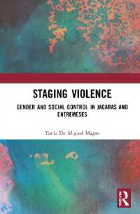 Staging Violence : Gender and Social Control in Jácaras and Entremeses