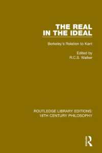 The Real in the Ideal : Berkeley's Relation to Kant (Routledge Library Editions: 18th Century Philosophy)