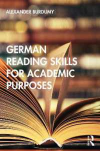 大学で学ぶためのドイツ語入門<br>German Reading Skills for Academic Purposes (Routledge Practical Academic Reading Skills)