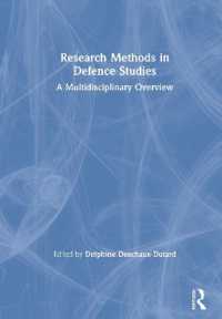 防衛研究の調査法：学際的概論<br>Research Methods in Defence Studies : A Multidisciplinary Overview
