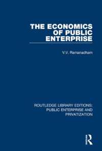 The Economics of Public Enterprise (Routledge Library Editions: Public Enterprise and Privatization)
