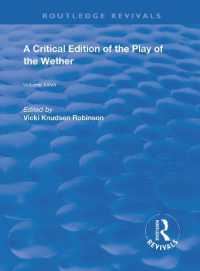 A Critical Edition of the Play of the Wether (Routledge Revivals)