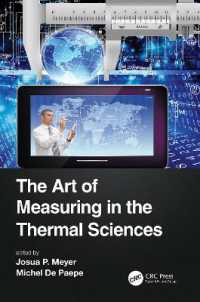 熱科学測定法<br>The Art of Measuring in the Thermal Sciences (Heat Transfer)