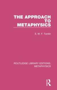 The Approach to Metaphysics (Routledge Library Editions: Metaphysics)