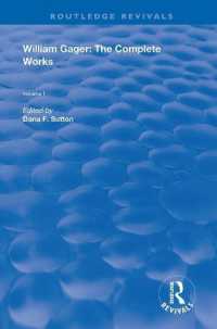 William Gager : The Complete Works (Routledge Revivals)
