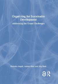 Organizing for Sustainable Development : Addressing the Grand Challenges