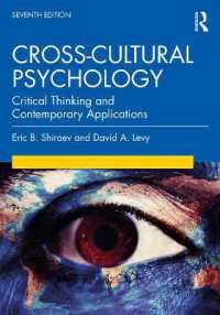Cross-Cultural Psychology : Critical Thinking and Contemporary Applications， Seventh Edition