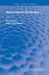 Abbreviations Dictionary (Routledge Revivals) （10TH）