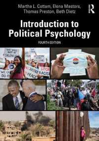 政治心理学入門（第４版）<br>Introduction to Political Psychology （4TH）