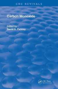 Carbon Monoxide (Routledge Revivals) -- Hardback