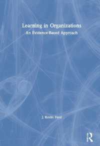 Learning in Organizations : An Evidence-Based Approach