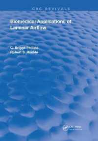 Biomedical Applications of Laminar Airflow (Routledge Revivals) -- Paperback / softback