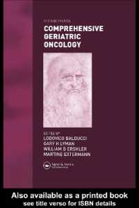 Comprehensive Geriatric Oncology (Routledge Revivals) -- Paperback / softback （2 ed）