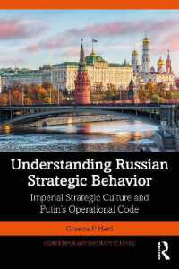 Understanding Russian Strategic Behavior : Imperial Strategic Culture and Putin's Operational Code (Contemporary Security Studies)