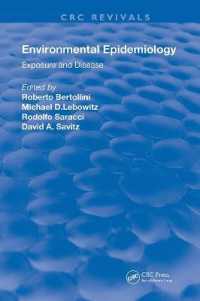 Environmental Epidemiology : Exposure and Disease (Routledge Revivals)