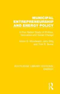 Municipal Entrepreneurship and Energy Policy : A Five Nation Study of Politics, Innovation and Social Change (Routledge Library Editions: Energy)