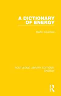 A Dictionary of Energy (Routledge Library Editions: Energy)
