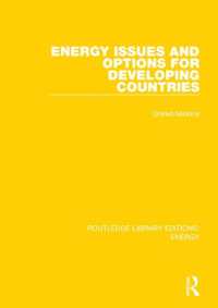 Energy Issues and Options for Developing Countries (Routledge Library Editions: Energy)