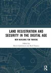 Land Registration and Title Security in the Digital Age : New Horizons for Torrens