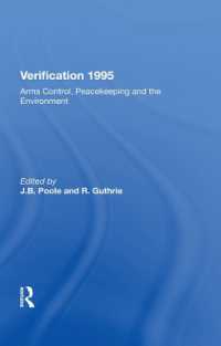 Verification 1995 : Arms Control, Peacekeeping and the Environment