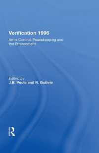 Verification 1996 : Arms Control, Peacekeeping, and the Environment