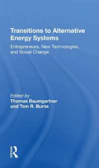 Transitions to Alternative Energy Systems : Entrepreneurs, New Technologies, and Social Change