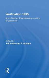 Verification 1995 : Arms Control, Peacekeeping and the Environment