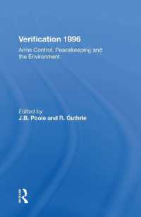 Verification 1996 : Arms Control, Peacekeeping, and the Environment