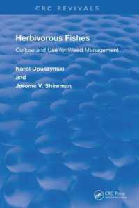 Herbivorous Fishes : Culture and Use for Weed Management (Routledge Revivals)