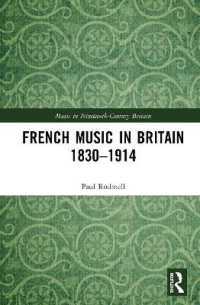 French Music in Britain 1830-1914 (Music in Nineteenth-century Britain)