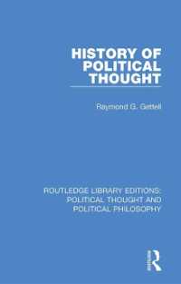 History of Political Thought (Routledge Library Editions: Political Thought and Political Philosophy)